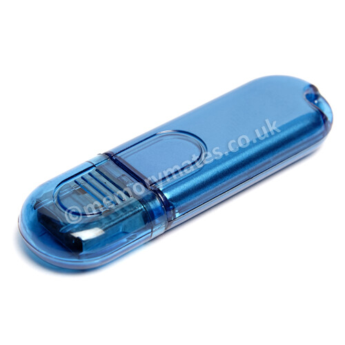 2GB Blue Lozenge USB Flash Drive/Memory Stick/Photography/School/Gift