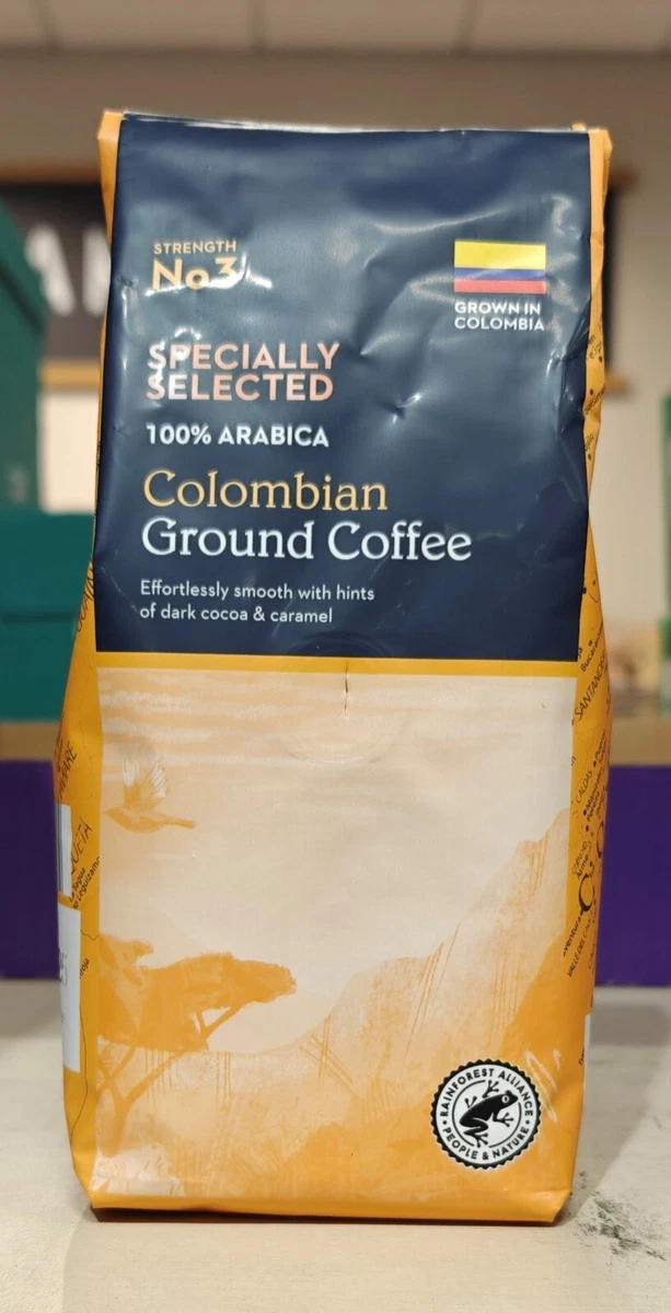 Aldi Specially Selected Columbian Ground Coffee 227g Strength No.3