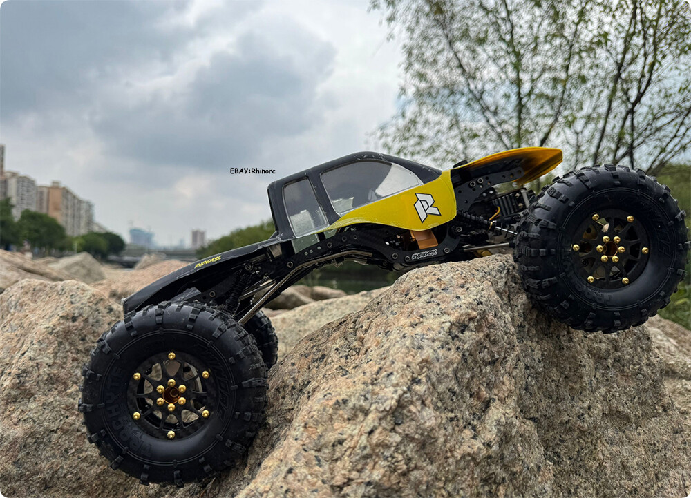 RhinoRC YUE LCGV2 Sporty RC Crawler Chassis Full Kit Capra Axles
