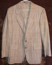 Arnie Arnold Palmer 100% Silk Blazer Jacket 42 Reg *BUNDLE & SAVE*