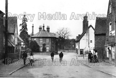 mrr-62 Animated High Street, Wheathampstead, Hertfordshire. Foto