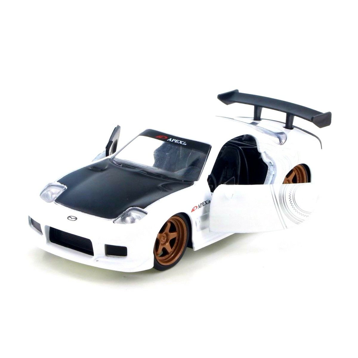 98563 1993 Mazda RX-7 Hard Top, White - Jada - 1/32 Scale