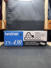 Genuine Brother TN-430 Black Toner Cartridge Sealed Box
