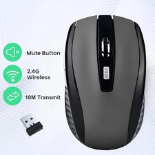 2.4G Wireless Mouse Comforts Design Silent Clicks Mouse Adjustable 1600DPI