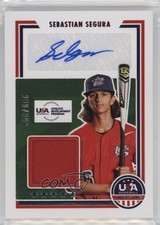 2022 USA Baseball Stars & Stripes Signatures 280/399 Sebastian Segura Auto 1ds9