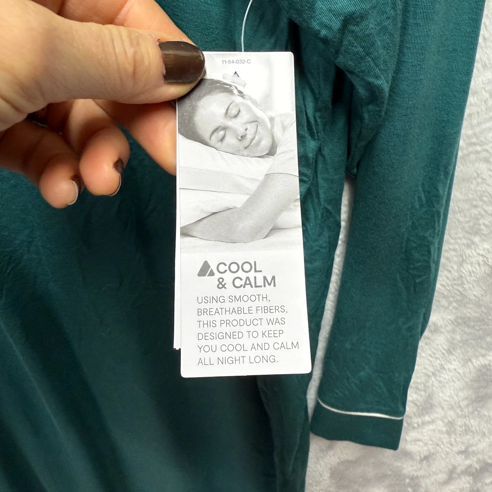 Liz Claiborne Prendas para dormir frescas y tranquilas Camisa Vestido para mujer 2XL Mar del Norte Elastizadas Foto 4 de 4