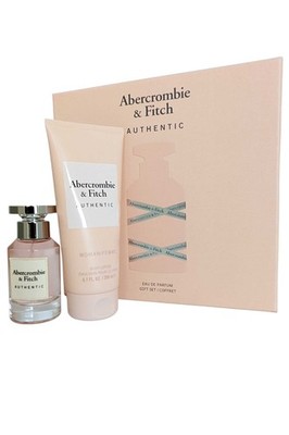 Abercrombie & Fitch Authentic EDP Spray 50ml Lotion 200ml Floral Damen Parfum