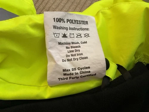 Radwear High Reflective Waterproof  Parka w/Removable Fleece Jacket  -Size 2X image 18