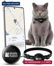GPS Cat Tracker Collar for Android, Google Find Hub