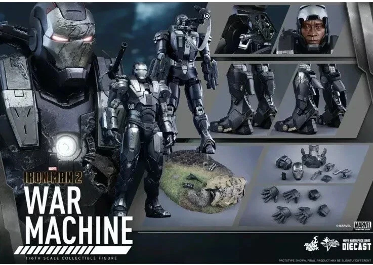 Hot Toys MMS331-D13 Iron Man 2 - 1:6 Scale WAR MACHINE / IM2 WM