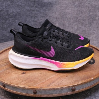 Nike ZoomX Invincible Run Flyknit 3 Women Size 8 US Black Violet Shoe DR2660-006