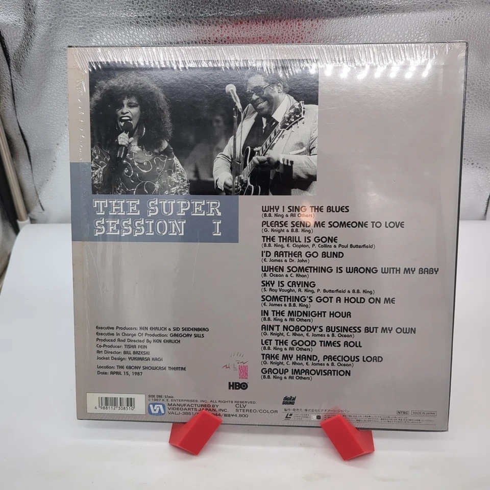 The Super Session I Laserdisc VALJ-3851 Rock Blues Concert IMPORT - Image 3 of 4