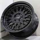 17x8.5 Black Wheels Arc Ar1 5x114.3 35 (Set of 4) 73.1