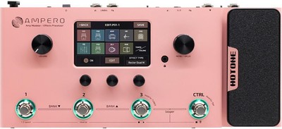 Hotone Ampero Amp Modeler/Effects Processor - Limited-edition Pink