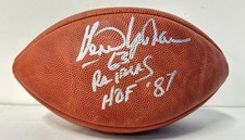Gene Upshaw Autographed Wilson NFL Game Football (Raiders HOF 87) JSA ZZ26871