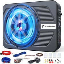 Ultra-Thin 1000W Car Subwoofer  Amplifier with Remote Control for Space Saving