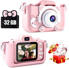 Kids Camera Toys for 3 4 5 6 7 8 9 10 11 12 Year Old Boys/Girls, Kids Digital Ca