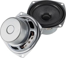2PCS 10W Mini 3 Hifi Full Range Speaker 8 Ohm Anti-Magnetic Audio 2.0/2.1 Home