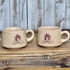 Vintage BAKER'S CHOCOLATE BOSTON RESTAU RANT COFFEE CUP JACKSON CHINA JAC-TAN