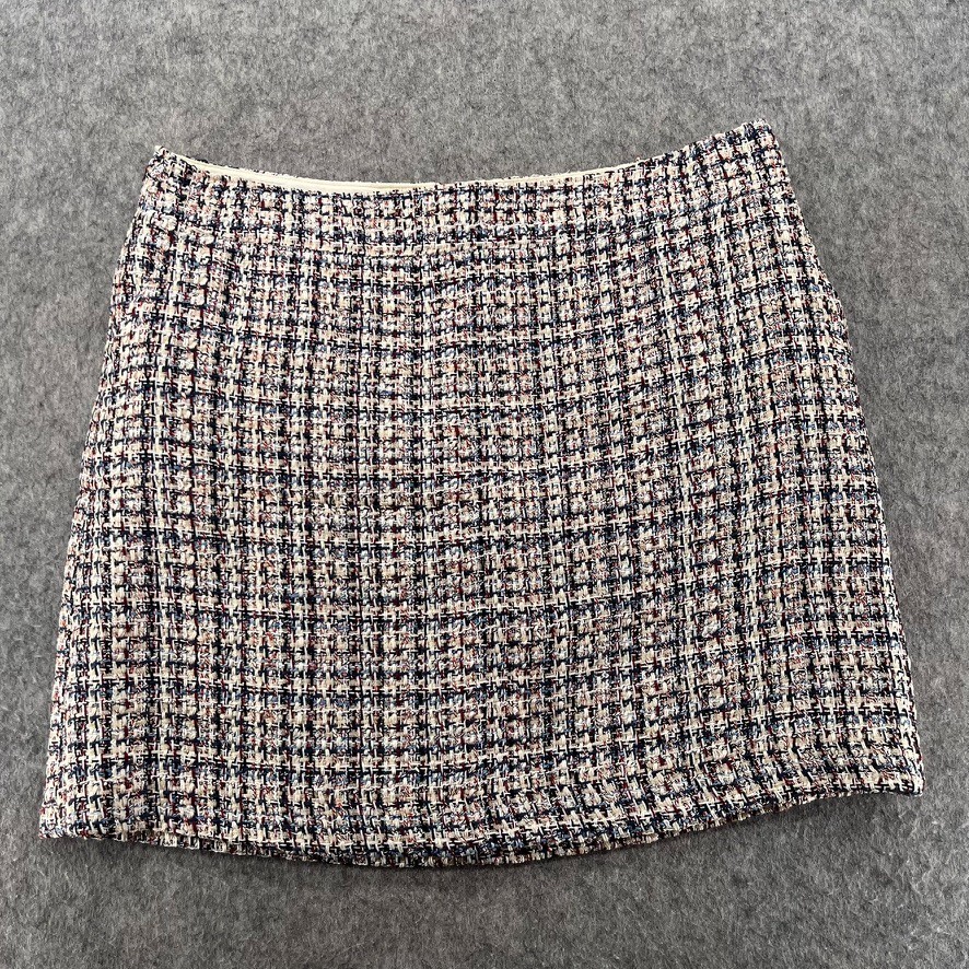 Ann Taylor Loft Skirt Womens 16 Tweed Business NEW
