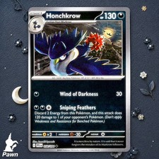 Honchkrow Reverse Holo 58/94 Phantasmal Flames Pokemon Card Art Anesaki Dynamic