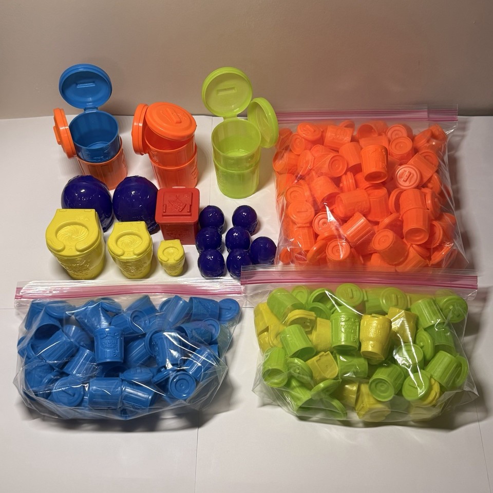 The Trash Pack Cans Mixed Color Plastic Containers Bulk Lot Assorted ...