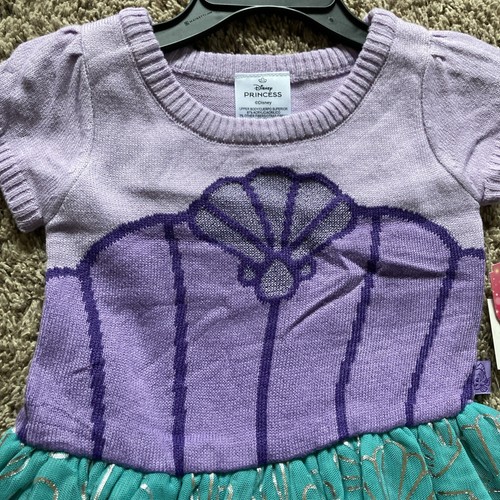 Disney Prinzessin Arielle kleine Meerjungfrau Baby Mädchen 18M Cosplay Tutu Kleid - Bild 2 von 6