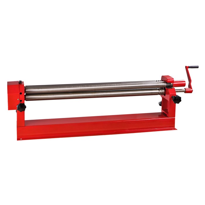 Cintreuse à rouleaux W01 manuelle de 0.8 x 915 mm pour tôles fines