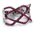 2CT Heat Treated Rubellite Tourmaline 925 Sterling Silver Ring Jewelry Sz 7 F8-2 — photo 2