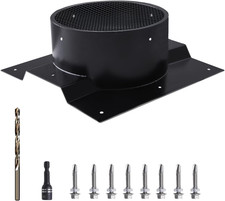 8-inch Heavy-duty Ocean Shipping Container Roof Vent Adapter Suitable For Cyclo