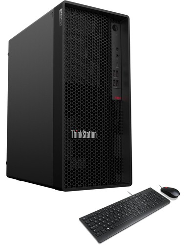 Lenovo ThinkStation P360 Desktop Intel i7-12700 2.10GHz 32GB DDR5 1TB SSD W10P - Picture 2 of 5