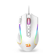 Redragon M612 Predator RGB Wired Gaming Mouse 8000 DPI Optical 11-Button White