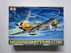 Complete Tamiya 1/48 Messerschmitt Bf109E-4/7 Trop, kit no. 61063 + Bonus Wheels — photo 1