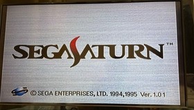 SEGA Saturn Console Bundle Tested w/ 2 Controllers & 5 Games AV Cable JP