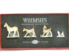 Wade - Early First  Rare Horse Set with Beagle Dog - Set 5. 1950 - Original Box
