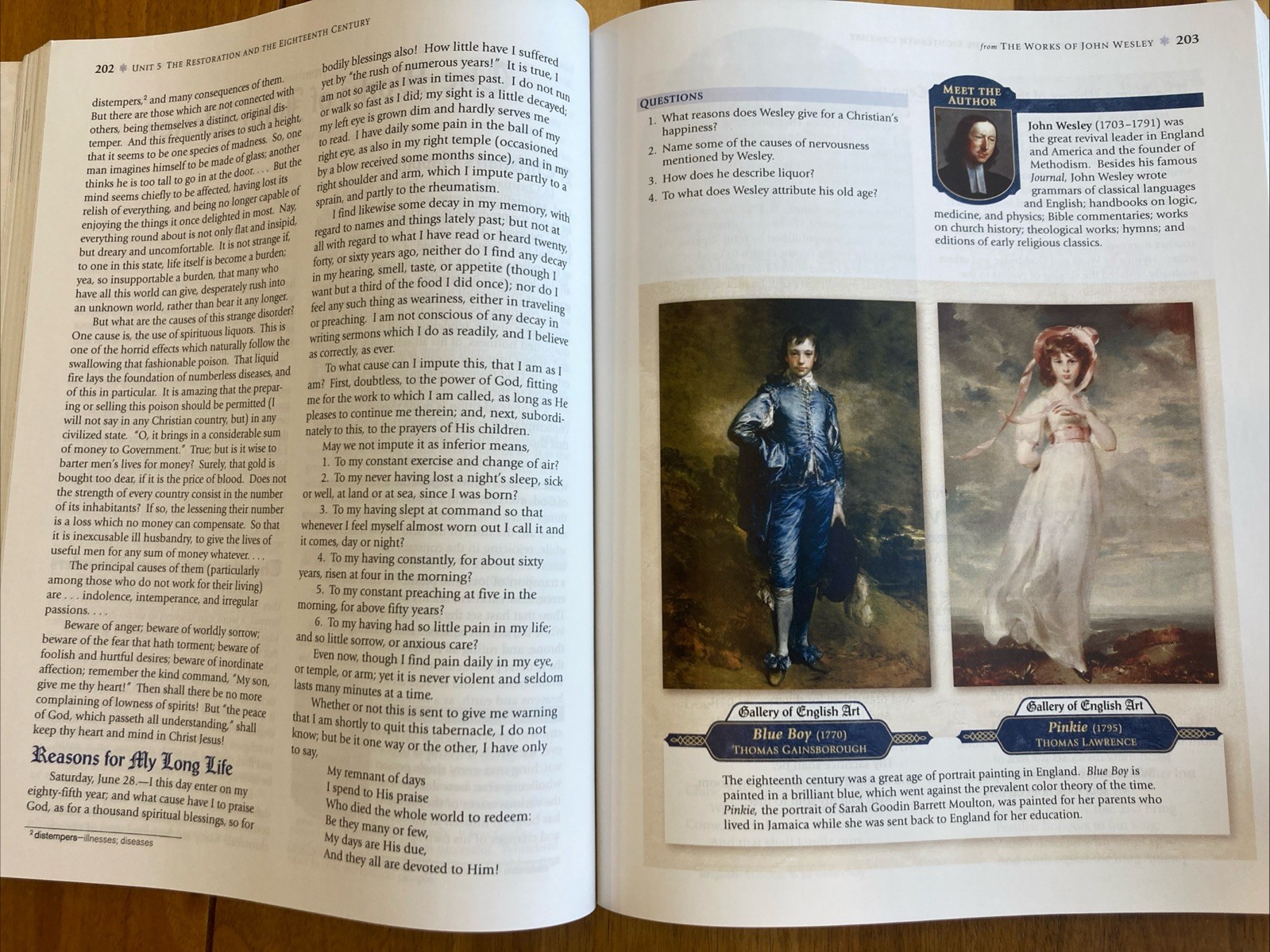 Abeka English Literature. Like New! Blank! Fourth Edition. Classics For Christ.