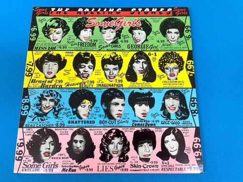 THE ROLLING STONES Some Girls LP COC 39108 1 ST. SLEEVE MORNARCH PRESSING