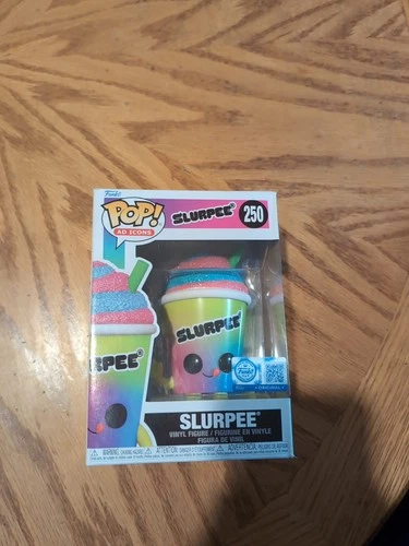 Funko POP Ad Icons #250 Slurpee Tye Dye Glitter 7-11 Exclusive