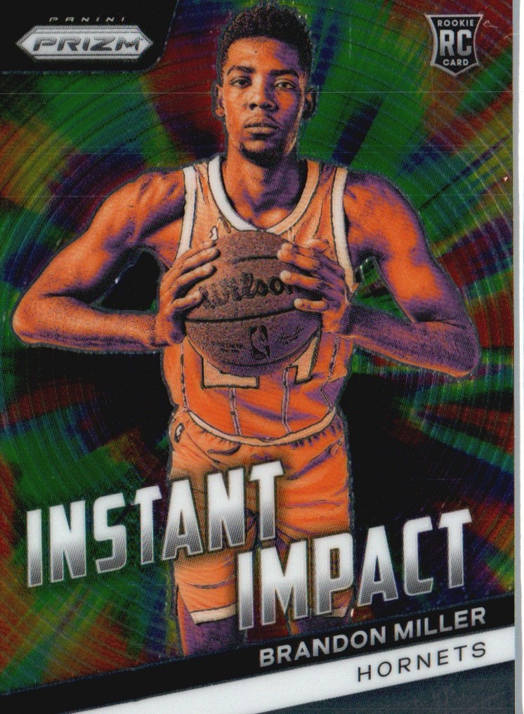 2023-24 Panini Prizm #4 Brandon Miller Instant Impact