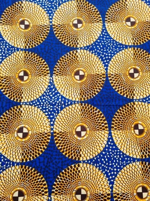 PRESTIGIOUS TEXTILES *NEW* MULTICOLOUR African Print DIY Ankara 100% Cotton.Sold By The Yard/Per Yard