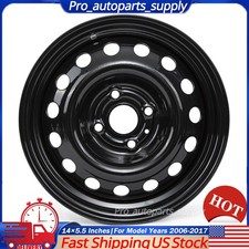 14 Inch 5.5 Steel Wheel Rim Compatible With Hyundai Accent 2006-2017 Us Stock