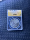 1882-S Morgan Silver Dollar $1 ANACS MS64 San Francisco Mint State Certified