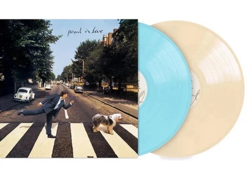 Paul McCartney Is Live Limited Ed. BLUE & WHITE Vinyl 2 LP 180g Beatles Shrink