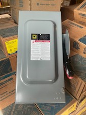 *NEW- SQUARE D 60A FUSIBLE SAFETY SWITCH HEAVY- DUTY 600V 3 POLE H362