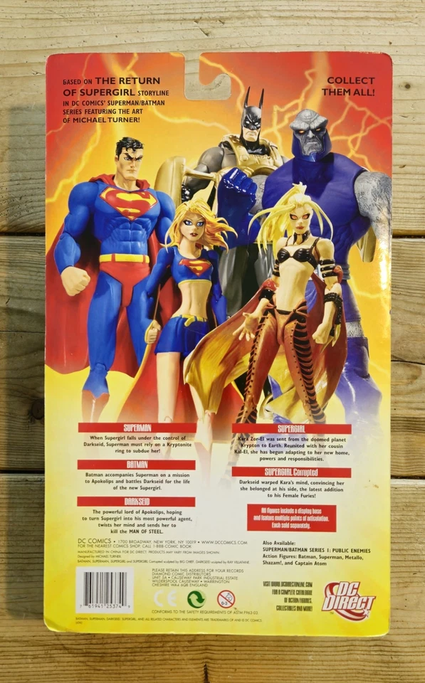 DC Direct Superman/Batman Series 2: Return of Supergirl Darkseid action figure - Image 3 of 4