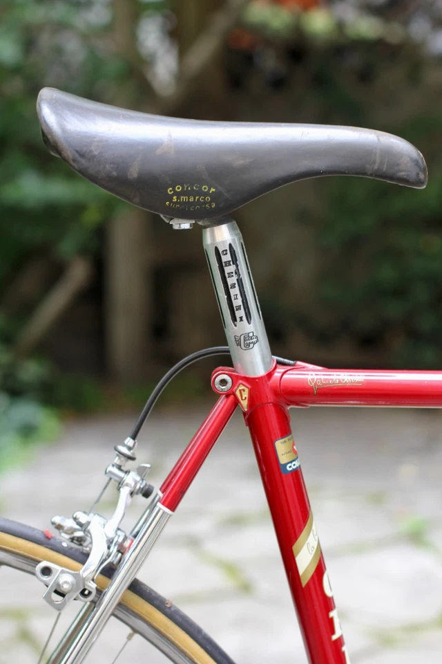 Chesini X-Uno Bike / Campagnolo Galli / 52 cm / Red / Super Nuovo Record ITM - Bild 4 von 4