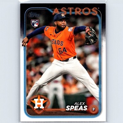 2024 Topps Update Alex Speas Rookie #US222 Houston Astros