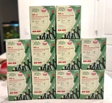 Holiday Living 25.2-ft 100 Count Warm White LED Mini Christmas Lights 10 pack