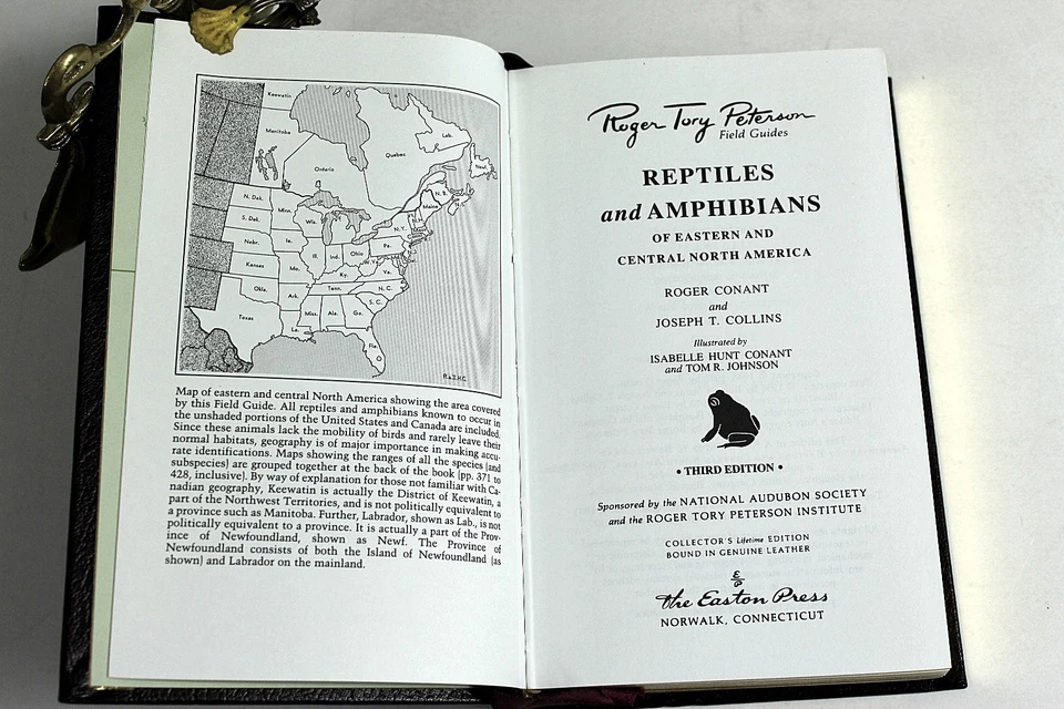Eastern Reptiles and Amphibians Roger Conant 3rd Edition 1991 Illustrated - Image 3 of 4