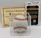 Paul O’Neill Autographed Baseball WDisplay Case NY Yankees JSA & FujiFilm COA